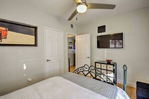 2 makuuhuonetta, työpöytä, silitysrauta/-lauta, Wi-Fi