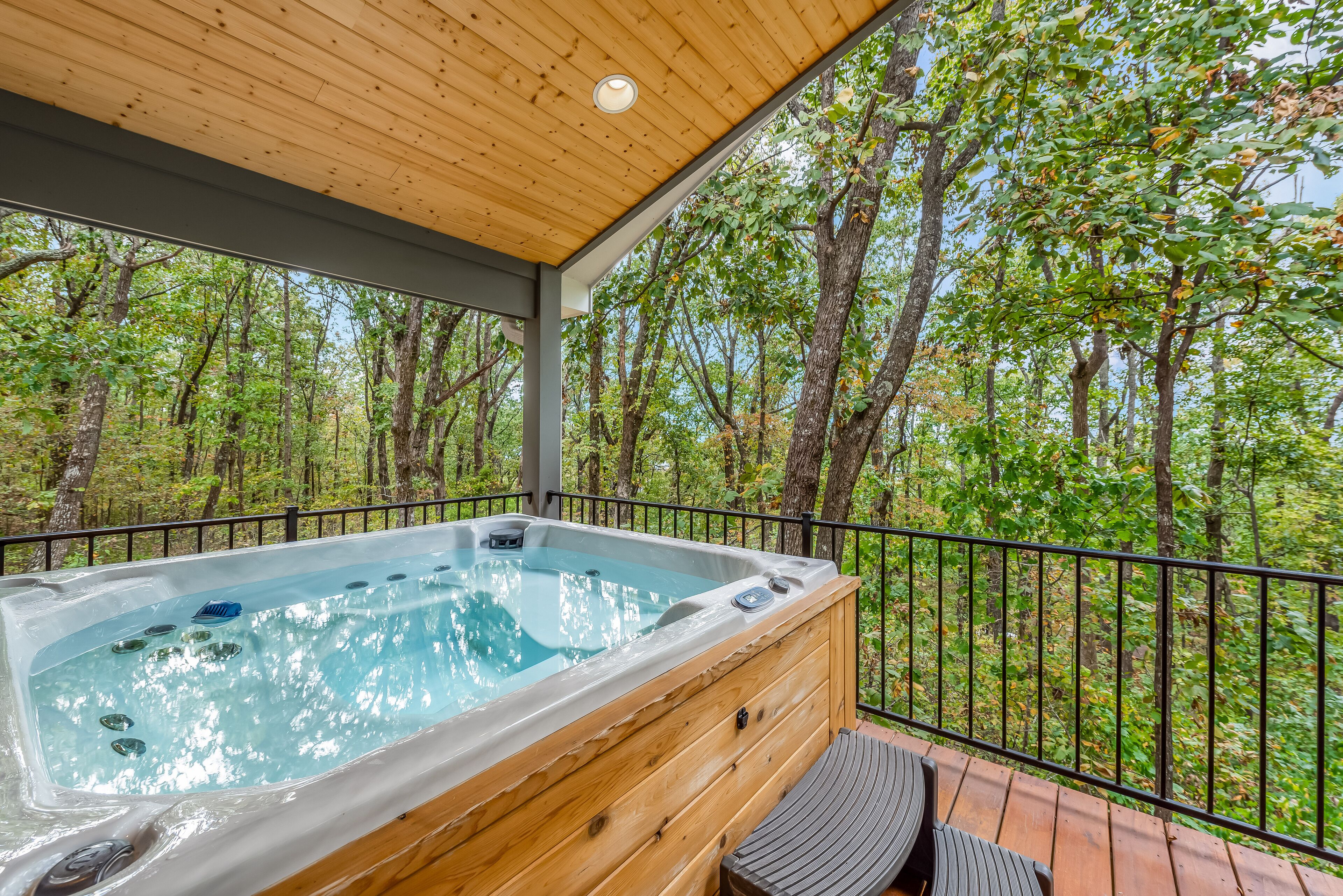 Bain à remous extérieur