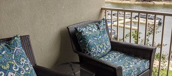 Ask about last minute discounts. 3 BR condo with dedicated boat slip & pool!