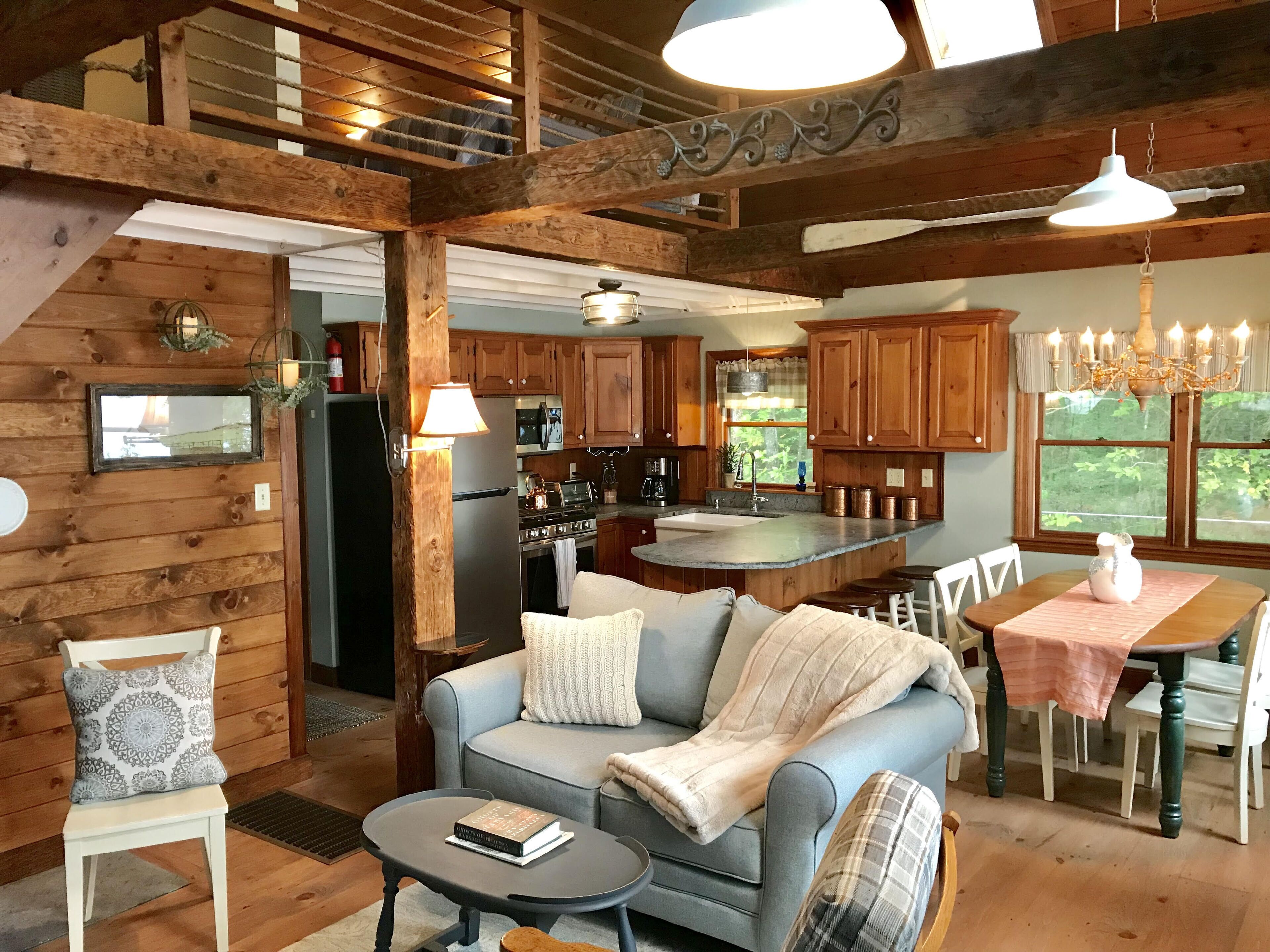 DIRECT Lakefront Cottage. Province Lake, White Mountains region, New Hampshire.