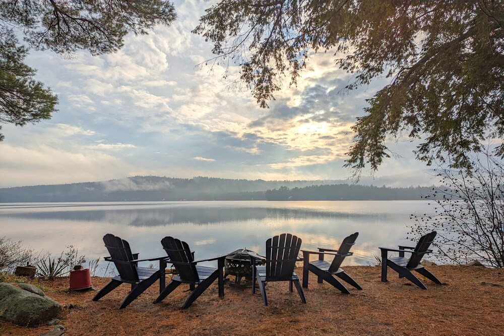 DIRECT Lakefront Cottage. Province Lake, White Mountains region, New Hampshire.