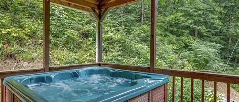 Bain à remous extérieur