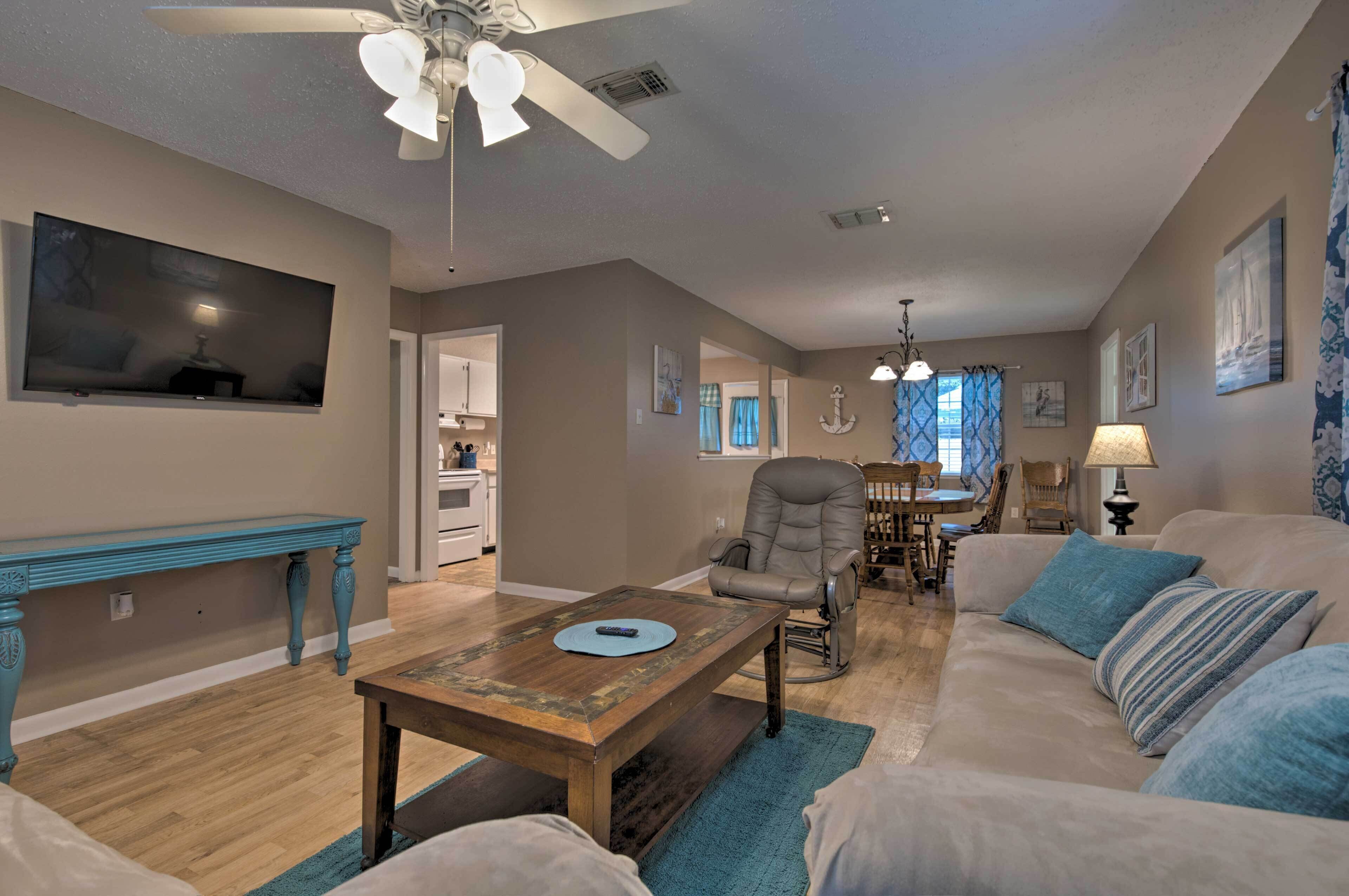 Breezy Gulfport Getaway < 1 Mile to Beach + Casino