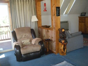 TV, fireplace - Mac's Place Cripple Creek cabin (Cripple Creek)