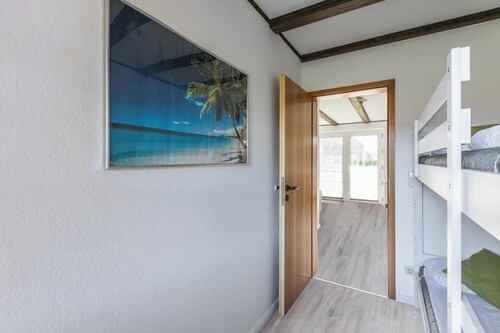 Appartement 'Nordseeperle' avec terrasse privée et jardin commun