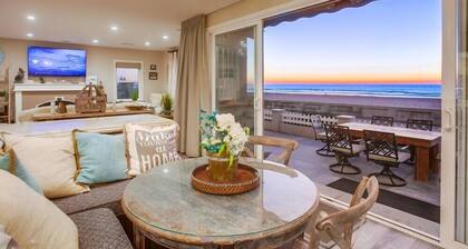 55' Ocean Front * Exclusive Ground Level Patio * A/C