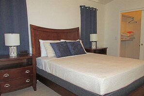 3 bedrooms, iron/ironing board, WiFi, bed sheets