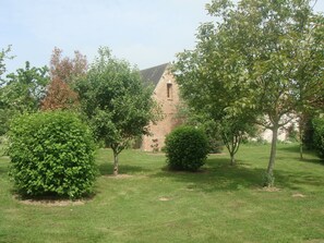 Property grounds - House with courtyard on south-facing beach 10 kms away (Nibas)