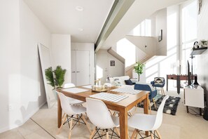 Dining - Modern Penthouse on Mass By CozySuites (Indianapolis)