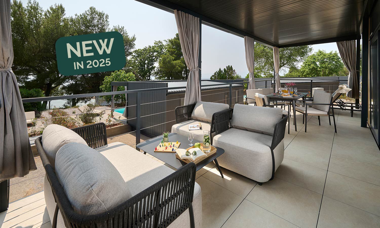 Amber Luxury Holiday Home | 露台