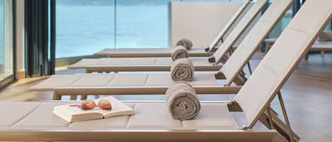 Sauna, bain Ă remous, soins corporels, soins du visage