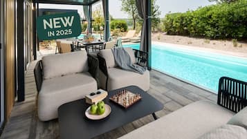 Amber Sea Luxury Holiday Home with private pool | Terrace/patio