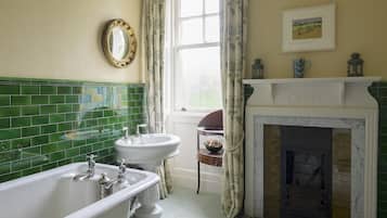 House | Bathroom | Combined shower/tub, deep soaking tub, hair dryer, towels