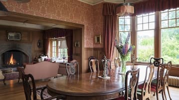 House | Living room | Fireplace