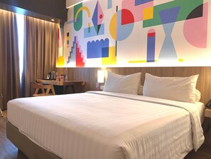 Superior-Doppelzimmer | Minibar, Zimmersafe, Schreibtisch, laptopgeeigneter Arbeitsplatz