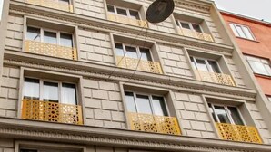 Fassade der Unterkunft