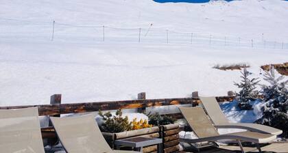 CHALET ATMOSPHERE AT THE FOOT OF THE SLOPES IN MOLINES-SAINT VERAN