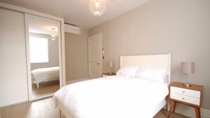 2 habitaciones, tabla de planchar con plancha y wifi gratis 