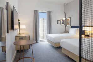 Standard Twin Room | In-room safe, laptop workspace, iron/ironing board, free WiFi - Hilton Garden Inn Stoke-on-Trent (Stoke-on-Trent)