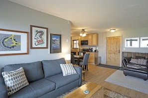 Condo, 2 Bedrooms | Living room | TV - Ridgecrest 202 2 Bedroom Condo by RedAwning (Steamboat Springs)