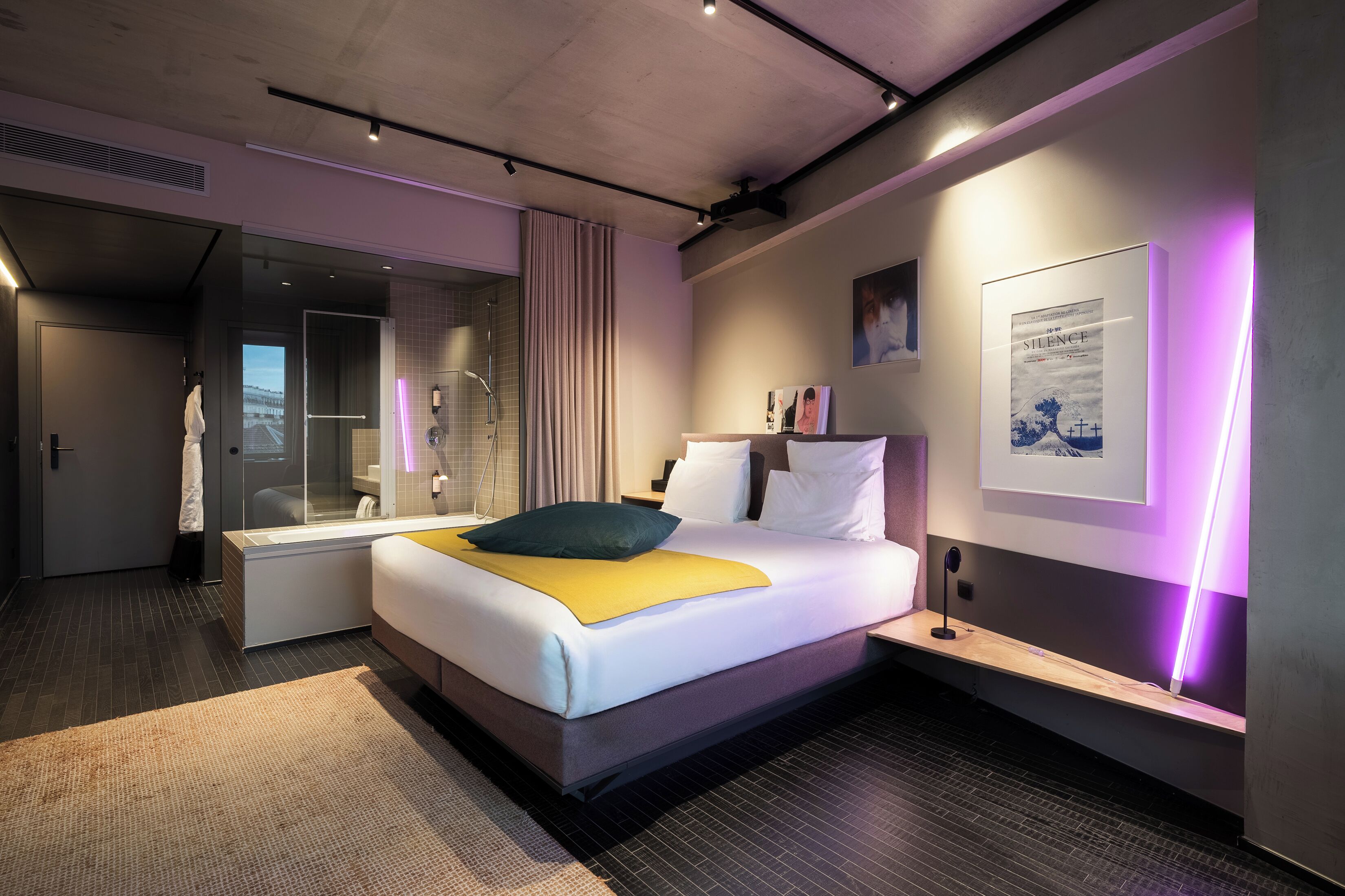 In-room safe, blackout curtains, soundproofing, iron/ironing board