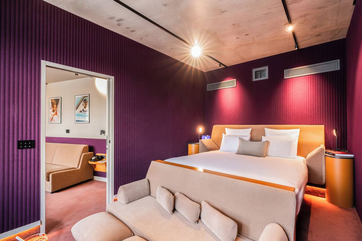 Grande Suite Cinéma | 客房内保险箱、遮光窗帘、隔音、熨斗/熨板