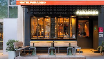 Façade de l’hébergement