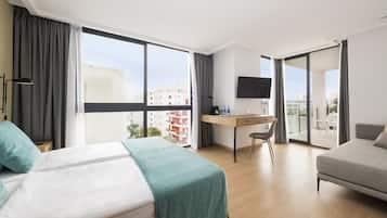 Frigobar, Wi-Fi de cortesia, roupa de cama