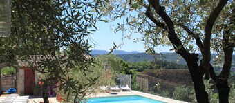 Ideally located in southern Ardèche "les Oliviers" gîte 