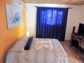 1 bedroom, desk, iron/ironing board, free WiFi - Pet Friendly (São Sebastião)