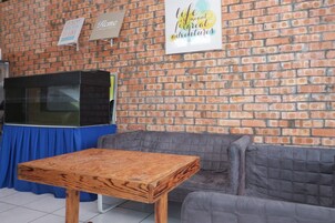 Sala de estar en el lobby