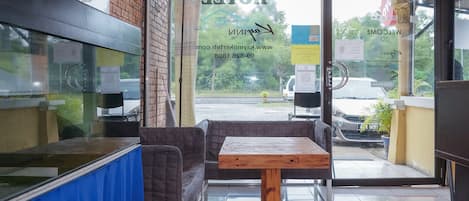 Lobby sitting area