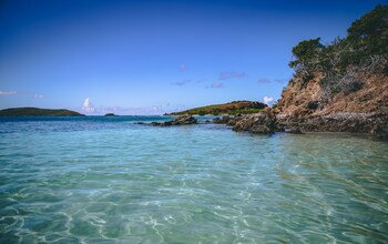 View of beach at El Navegante de Culebra