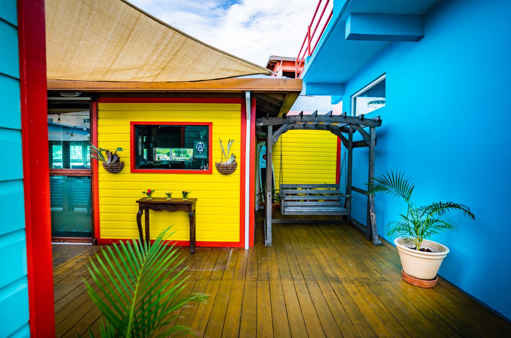 舒适双人房, 1 张大床, 一层 | 露台