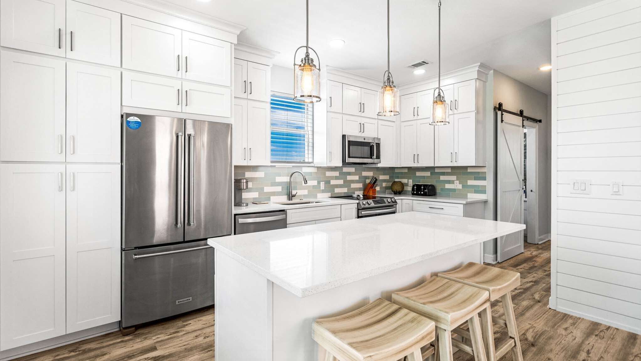 冰箱、微波炉、烤箱、洗碗机