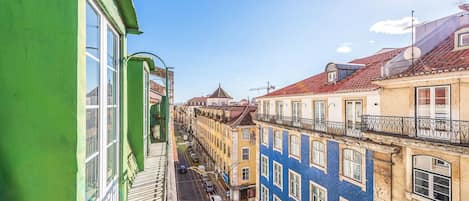 Vue depuis lâhĂ©bergement