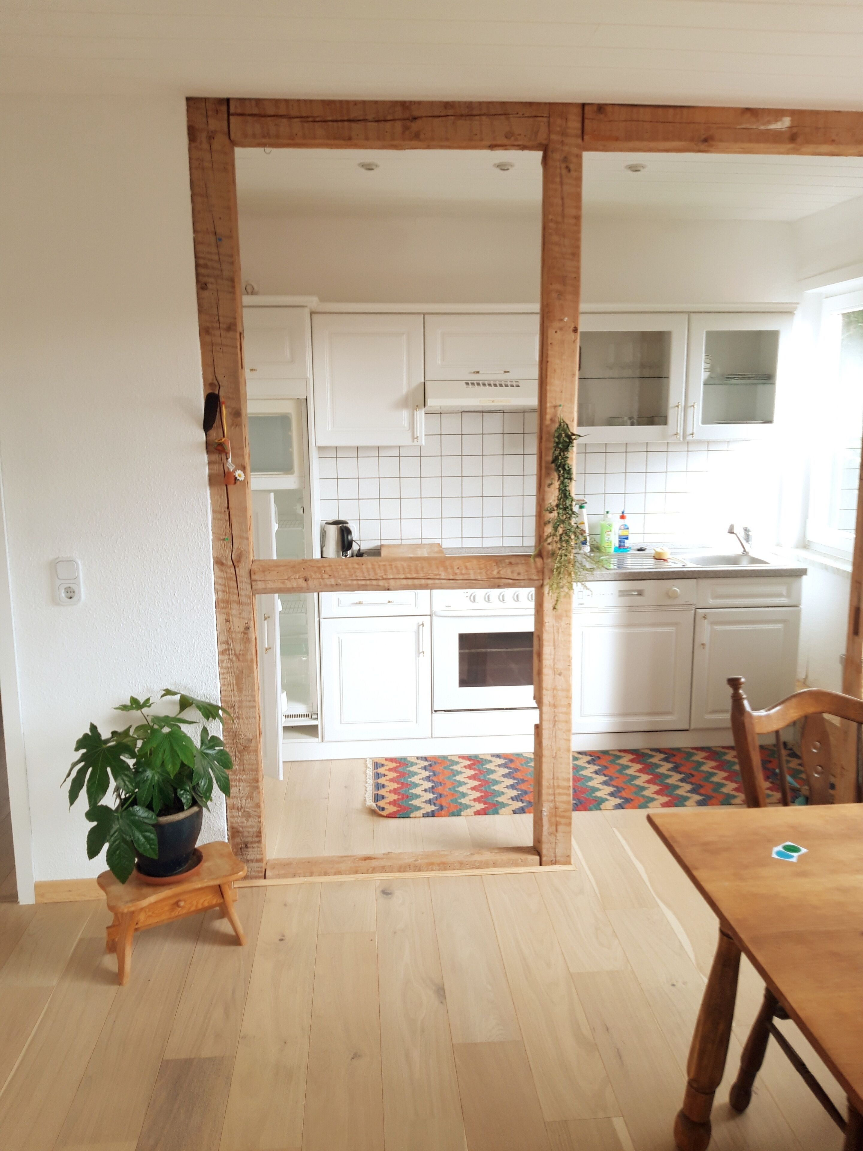 Ferienhaus im Bergdorf mit Terasse und Garten