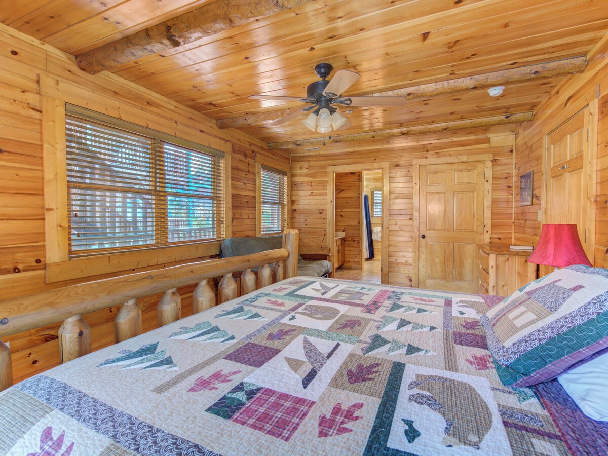 Photo 67 of Family Ties Lodge | Group Cabin w. Decks, 2 Hot Tubs, Game Room +More