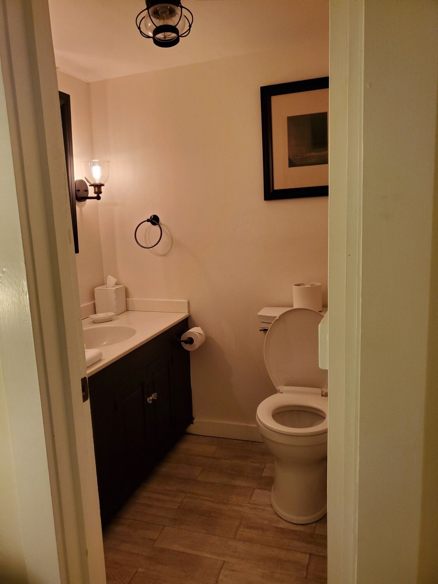 Luxury King Suite, Living Room w/sofa bed, balcony, & 1.5 baths