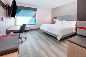 Caja de seguridad en la habitación y escritorio