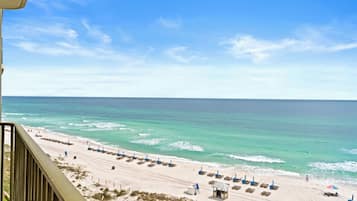 Condo, 2 quartos, sacada, vista para o oceano (704) | Vista da sacada