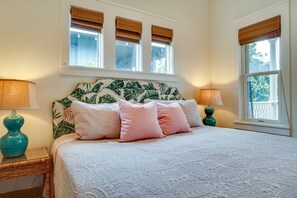 2 dormitorios, tabla de planchar con plancha, wifi y ropa de cama