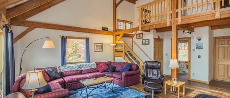 Maison, plusieurs lits (Viewmont Chalet) | Coin séjour