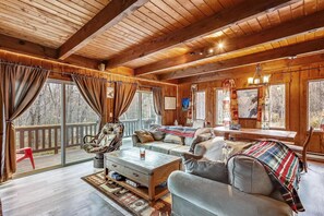 Living area - Hemlock Ridge 1D (Killington)