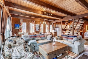 House, Multiple Beds (Hemlock Ridge 1D) | Living area - Hemlock Ridge 1D (Killington)