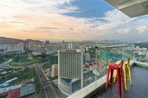 Signature-Penthouse, 4 Schlafzimmer, Meerblick | Blick vom Balkon