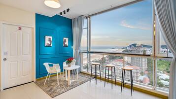Apartment, 3 Bedrooms, Sea View | View from room