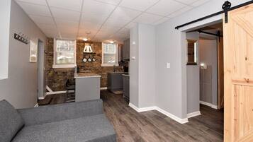 Apartment (Modern Meets Vintage! Renovated 1 BR ) | Living room | TV