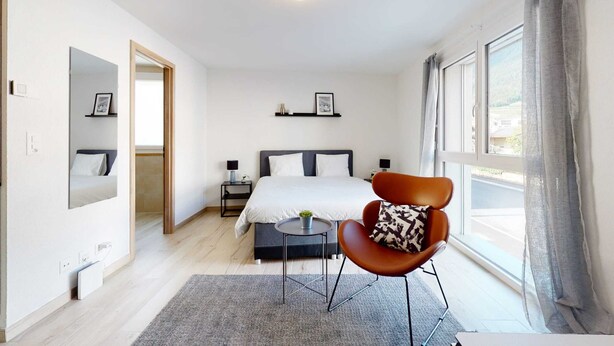1 bedroom, free WiFi - Furnished Studio #000 - Swiss Resort Aigle (Aigle)