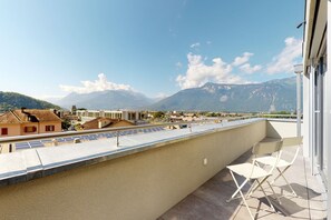 Balcony - Furnished Studio #000 - Swiss Resort Aigle (Aigle)